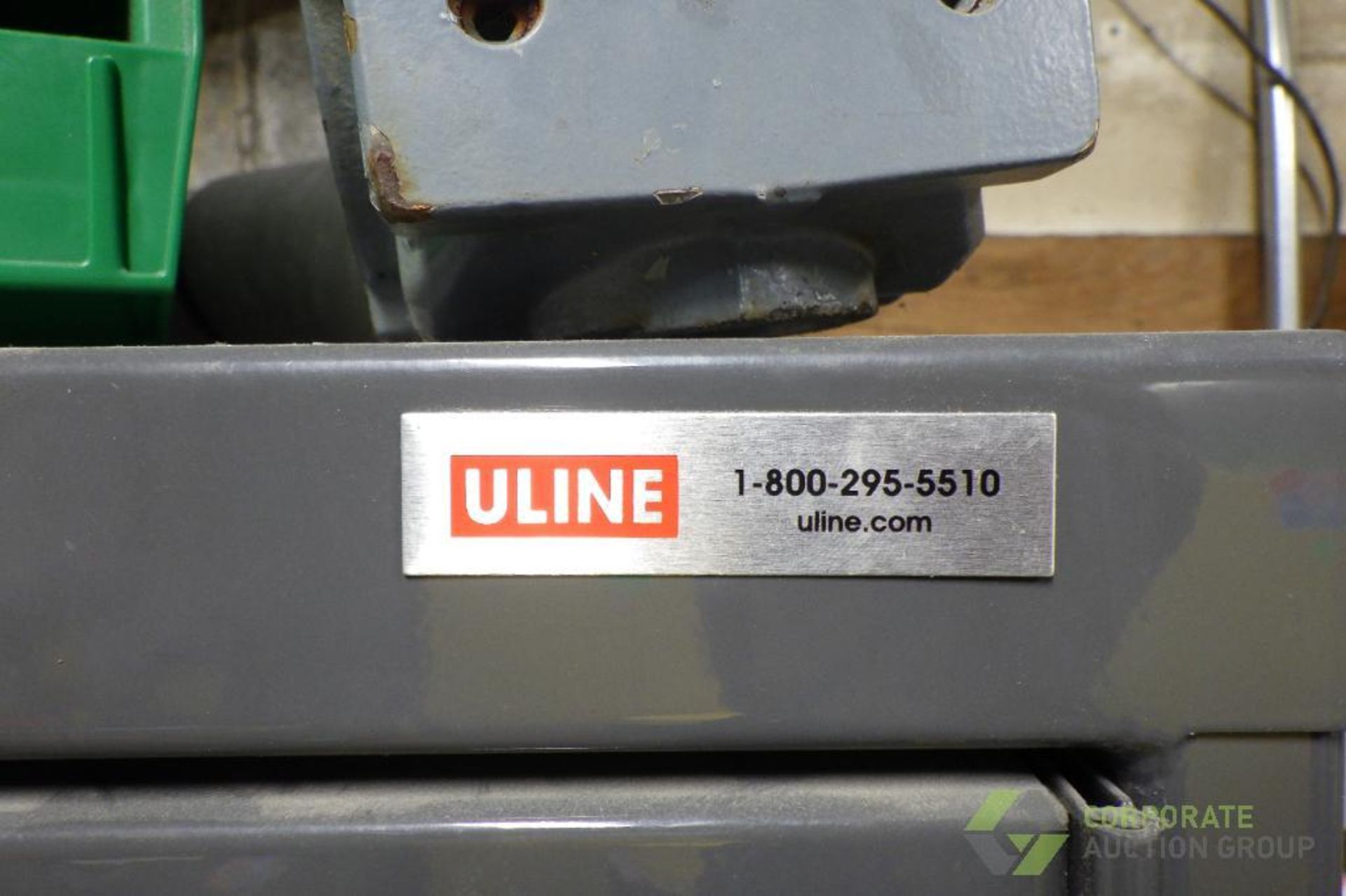 Uline cabinet with electrical parts - Image 2 of 13