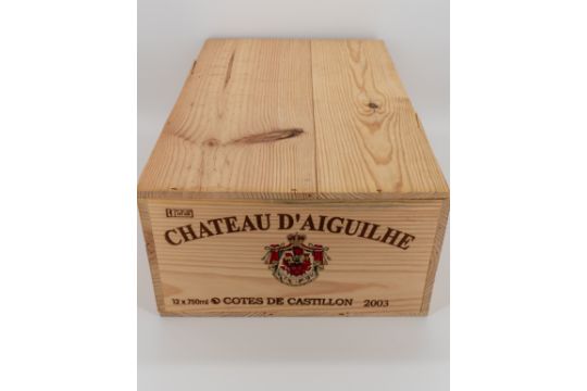 2003 Chateau d'Aiguilhe 12er OHK - Bild 2 aus 2