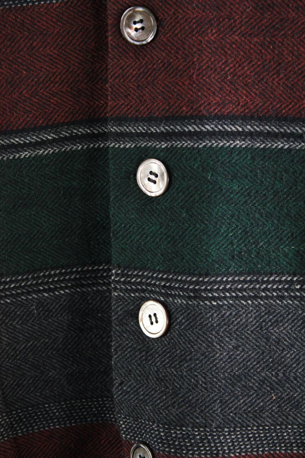 A woollen mix tartan waistcoat. - Image 2 of 4