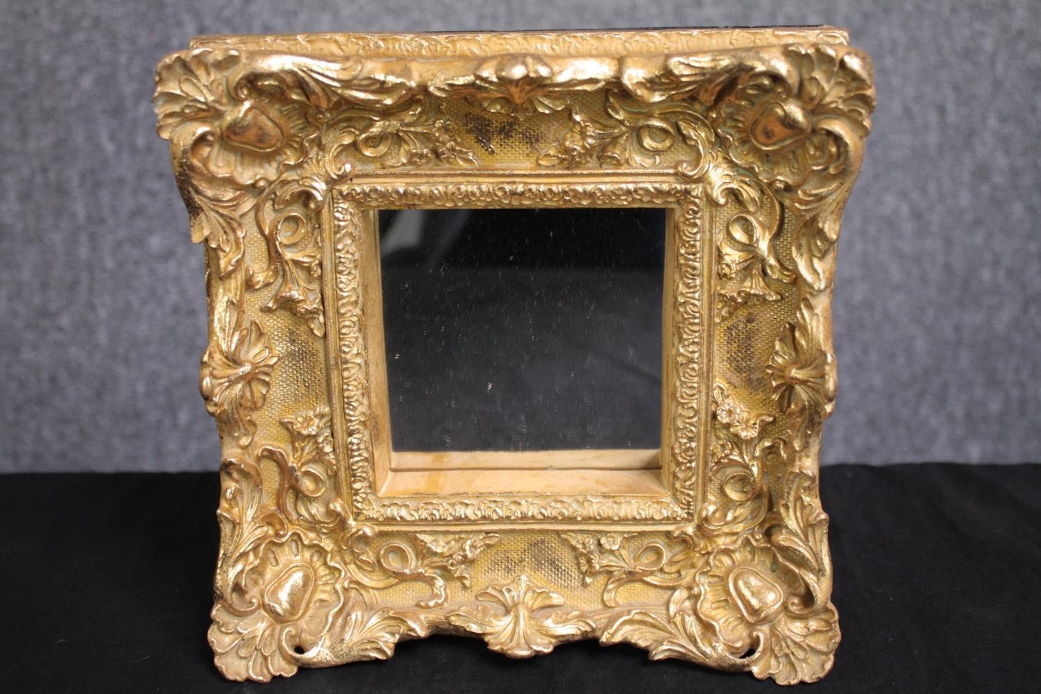 Three moulded frame mirrors. H.20 W.20cm.(each) - Image 2 of 4