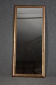 A contemporary gilt framed full height dressing mirror. H.165 W.73cm.