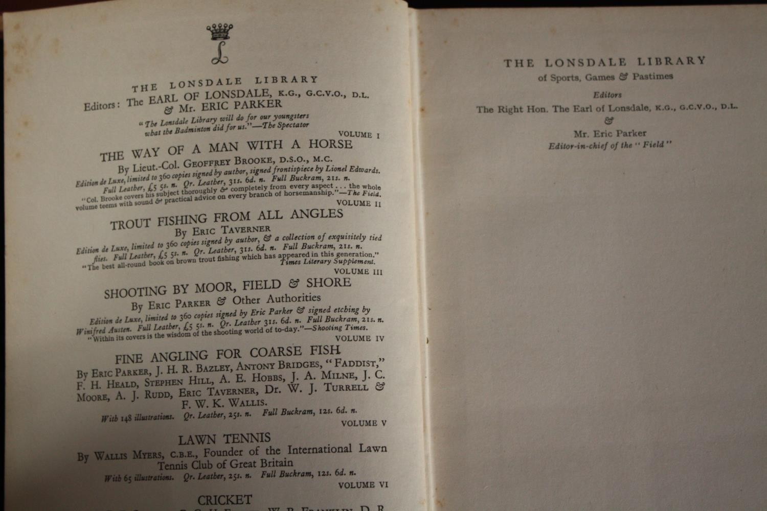 A miscellany. Two books on fishing and game hunting, a Zippo lighter and fish ornaments. H.22 W. - Image 10 of 11