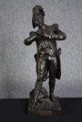 Etienne Henri Dumaige (1830-1888). After the Fight-Grenadier of 1792. Bronze with patina. H.66cm.