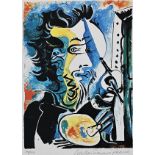 After Pablo Picasso. Giclée print by the Picasso estate in a numbered edition of 500 copies, this