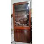 Display cabinet, vintage Skovby. H.197 W.82 D.43