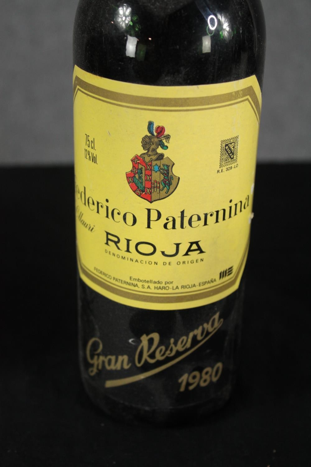 Twelve bottles of Rioja wine mostly dating from the 80s. Including Marques de Caceres and other - Image 5 of 9