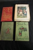 A collection of Lewis Carroll books including Alice in Wonderland the Hunting of the Snark. The