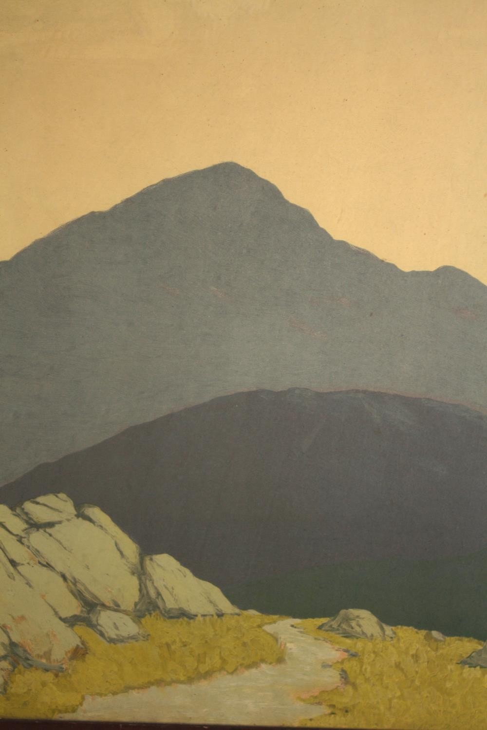 Paul Henry (1876–1958). Lithograph. Signed in plate lower right. Framed. H.59 W.59cm.