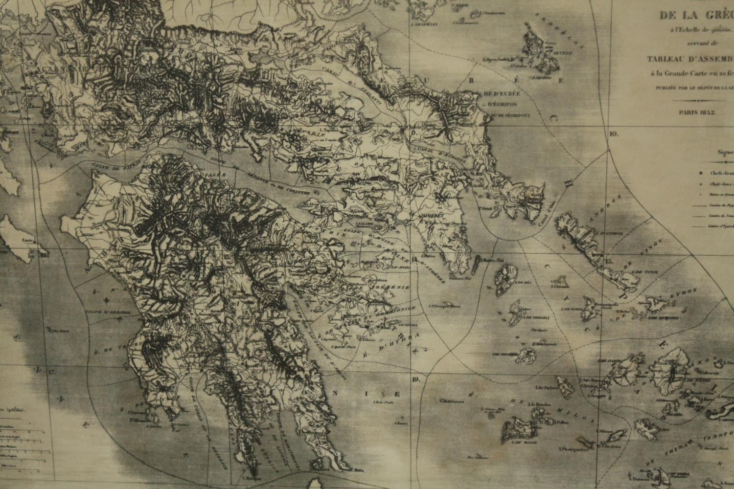 A nineteenth century hand coloured map of The Kingdom of Chile and another of the Ottoman Empire. - Image 2 of 4