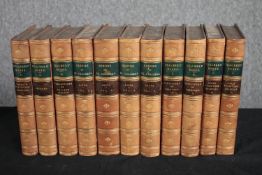 Bindings. Memoirs of the Life and Writings of Thomas Chalmers. Eleven volumes. Published by Thomas