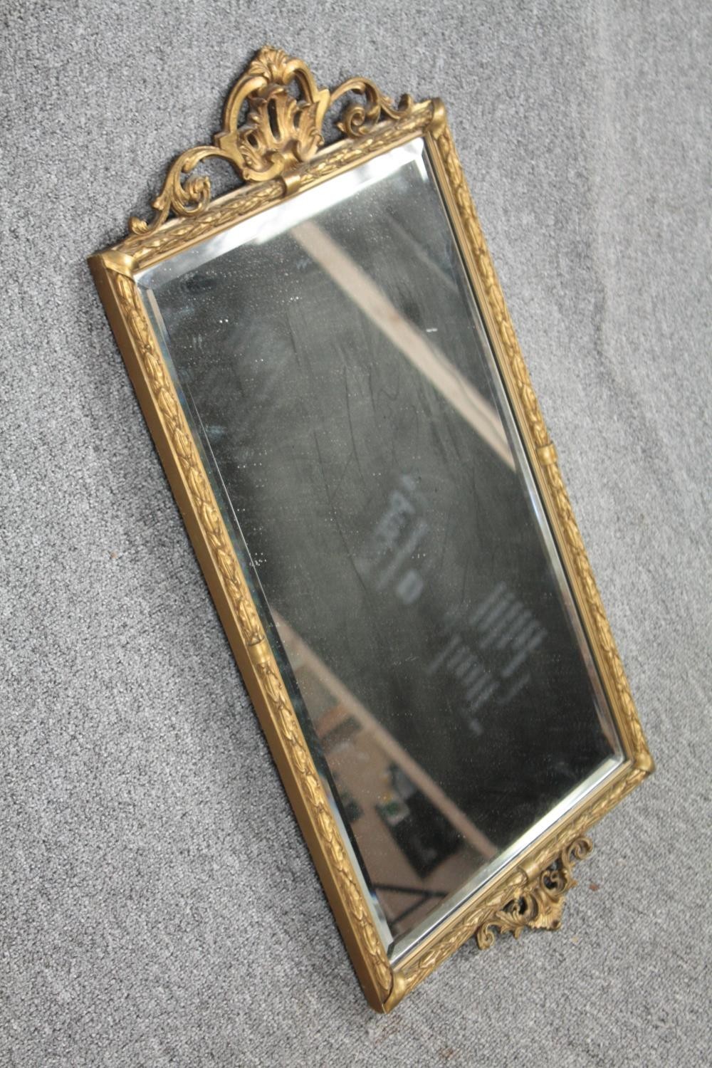 Two vintage gilt framed wall mirrors. H.67 W.50cm. - Image 6 of 7