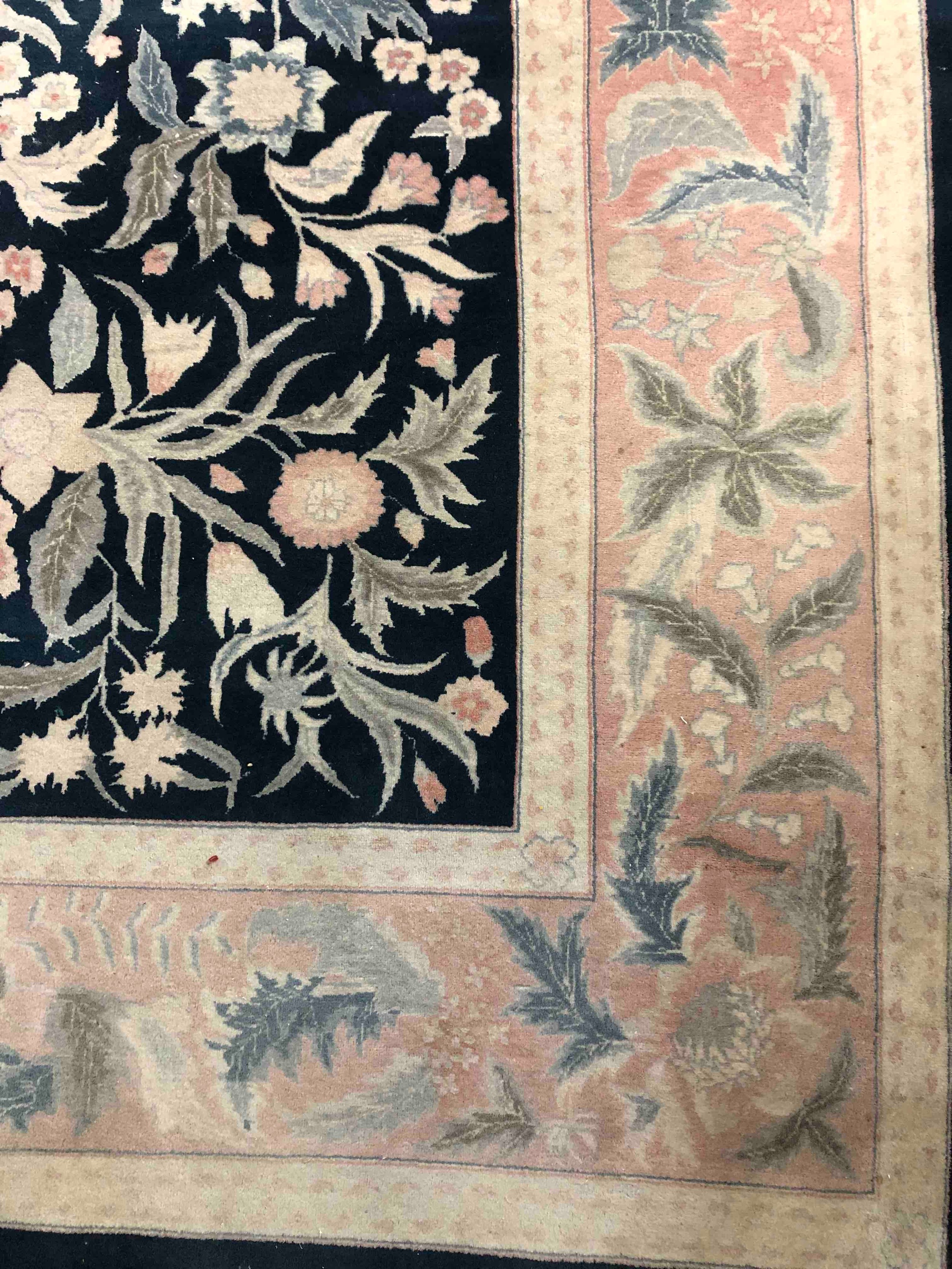 An Arts and Crafts style carpet with a William Morris foliate design across the field within - Image 3 of 4