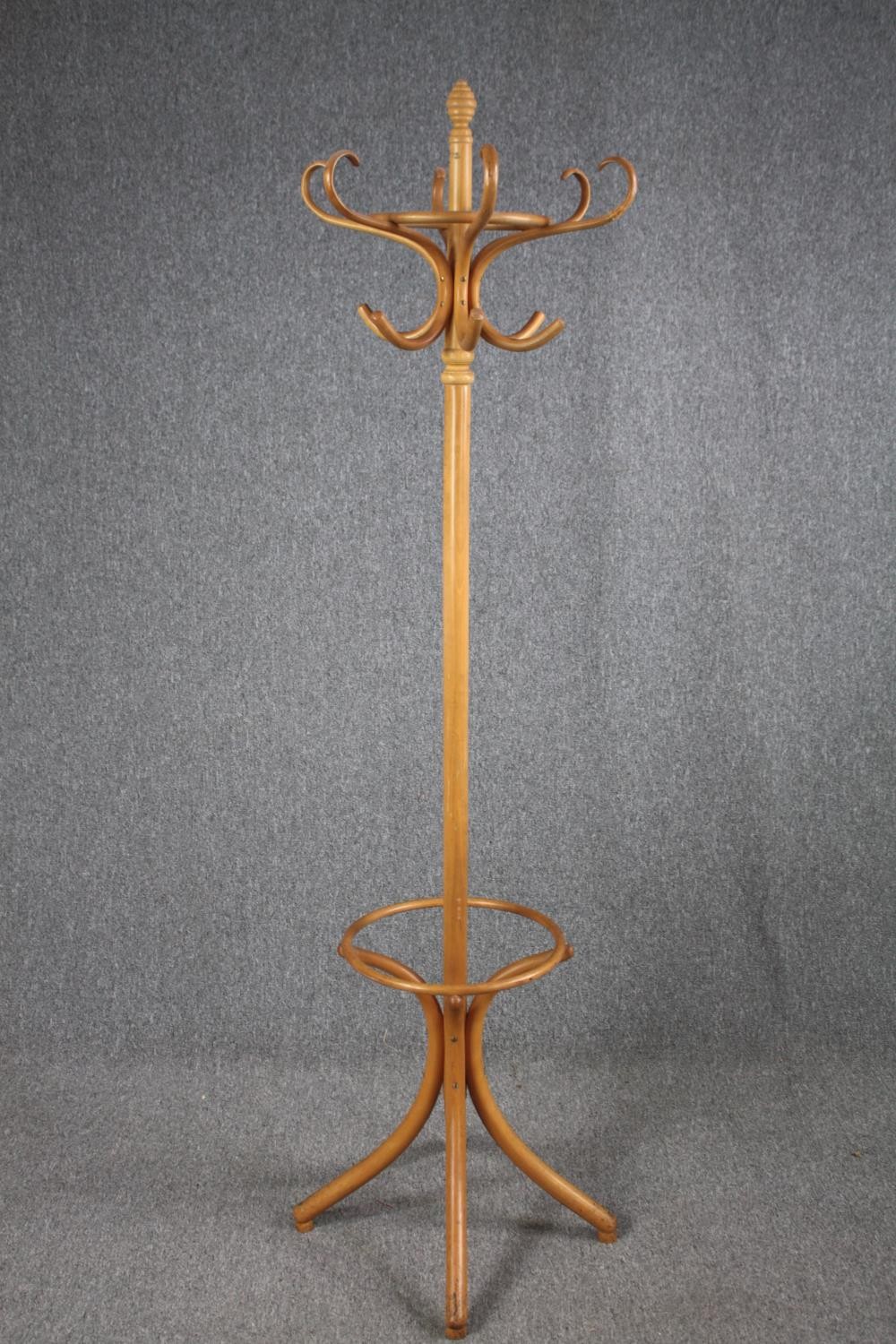 A contemporary 19th century style bentwood coatstand. H.195cm. - Image 2 of 4