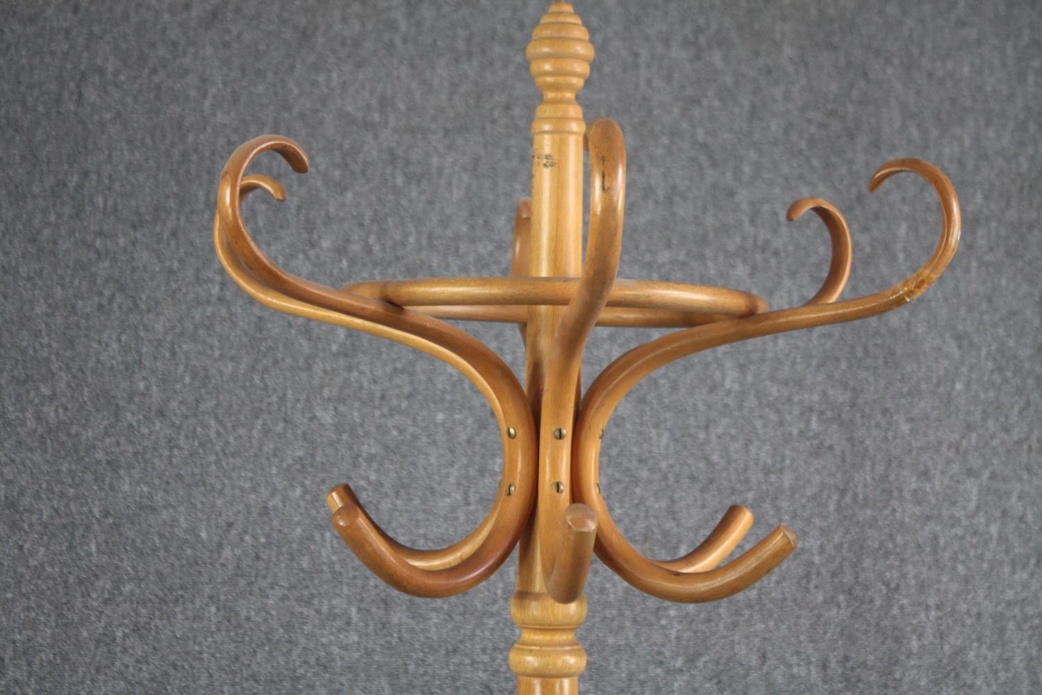 A contemporary 19th century style bentwood coatstand. H.195cm. - Image 3 of 4