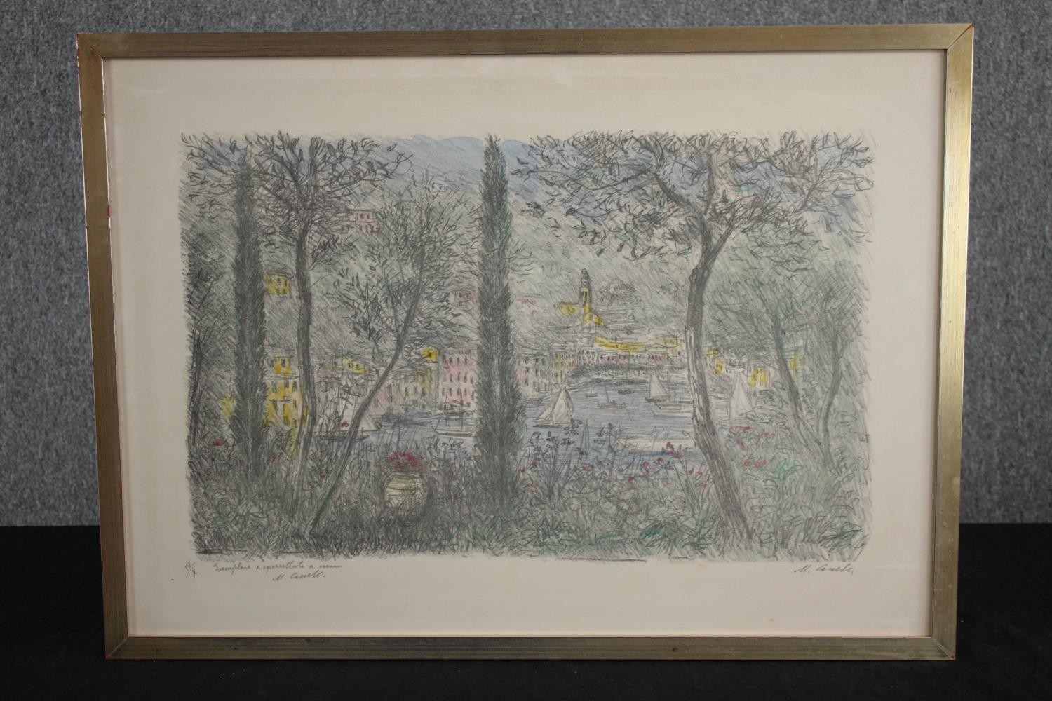 Michele Cascella (Italian. 1892-1989). Lithograph. Limited edition of 10. This one is 4/10. Signed - Image 2 of 4