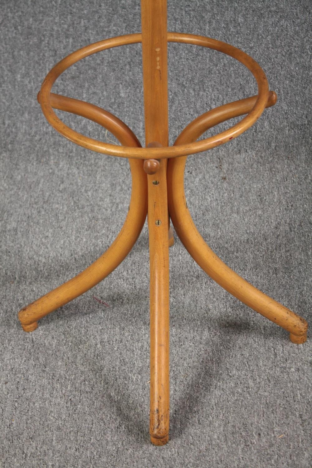 A contemporary 19th century style bentwood coatstand. H.195cm. - Image 4 of 4