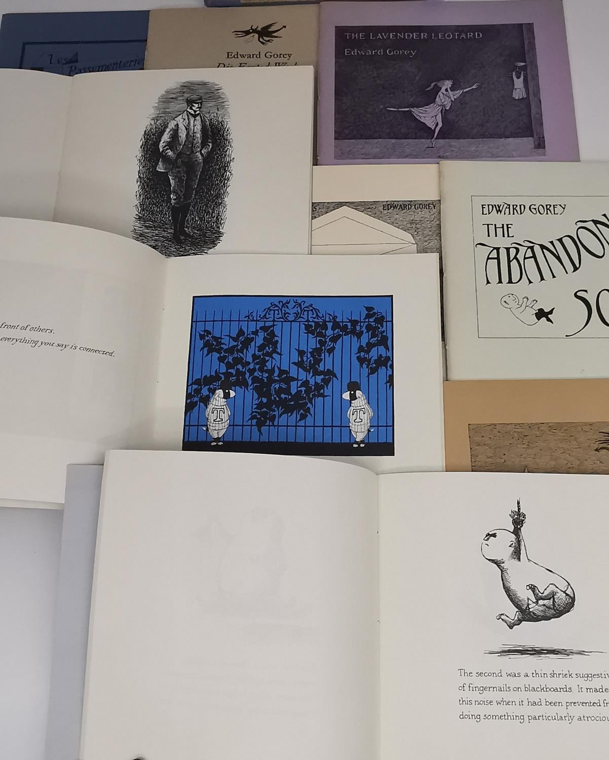 Edward Gorey, two box sets, An Ominous Gathering (7 volumes) and The Fantod Works (9 volumes) - Image 11 of 12