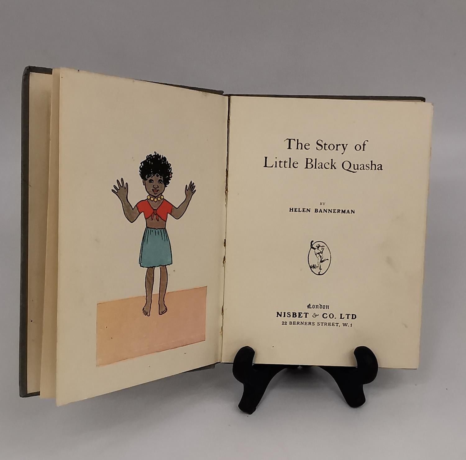 A first edition book entitled, 'The story of little black Quasha', by Helen Bannerman, 1942. H.14 - Image 2 of 4