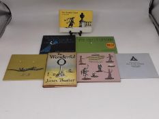 Edward Gorey, six books (The Doubtful Guest (later edition), The Object Lesson, The Blue Aspic (