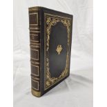 Binding. La Divine comtesse. Robert de Montesquiou. Published by Goupil & Cie, 1913. Full leather