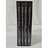 Franco Maria Ricci. A sealed set of 'Vangelo Secondo Luca'. Four volumes housed in a slipcase. H.