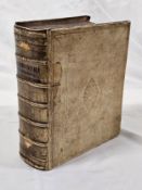 Full vellum binding. Chronicon Hebraeorum majus et minus latine. Johannes Meyer. Published by