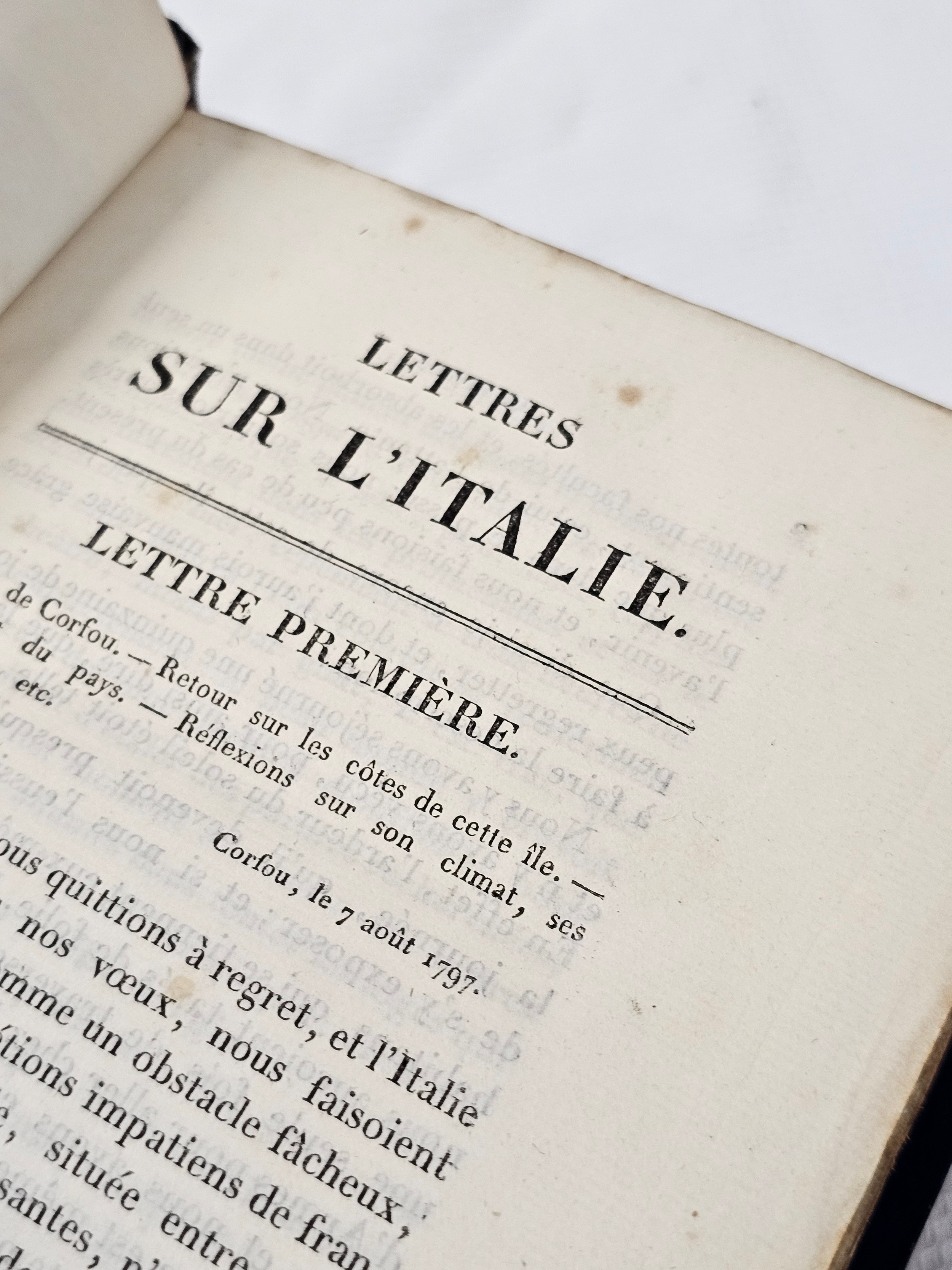 Castellan, A.L. Lettres Sur l'Italie, l'Hellespont et Constantinople. 1819. Published Paris, chez A. - Image 7 of 7