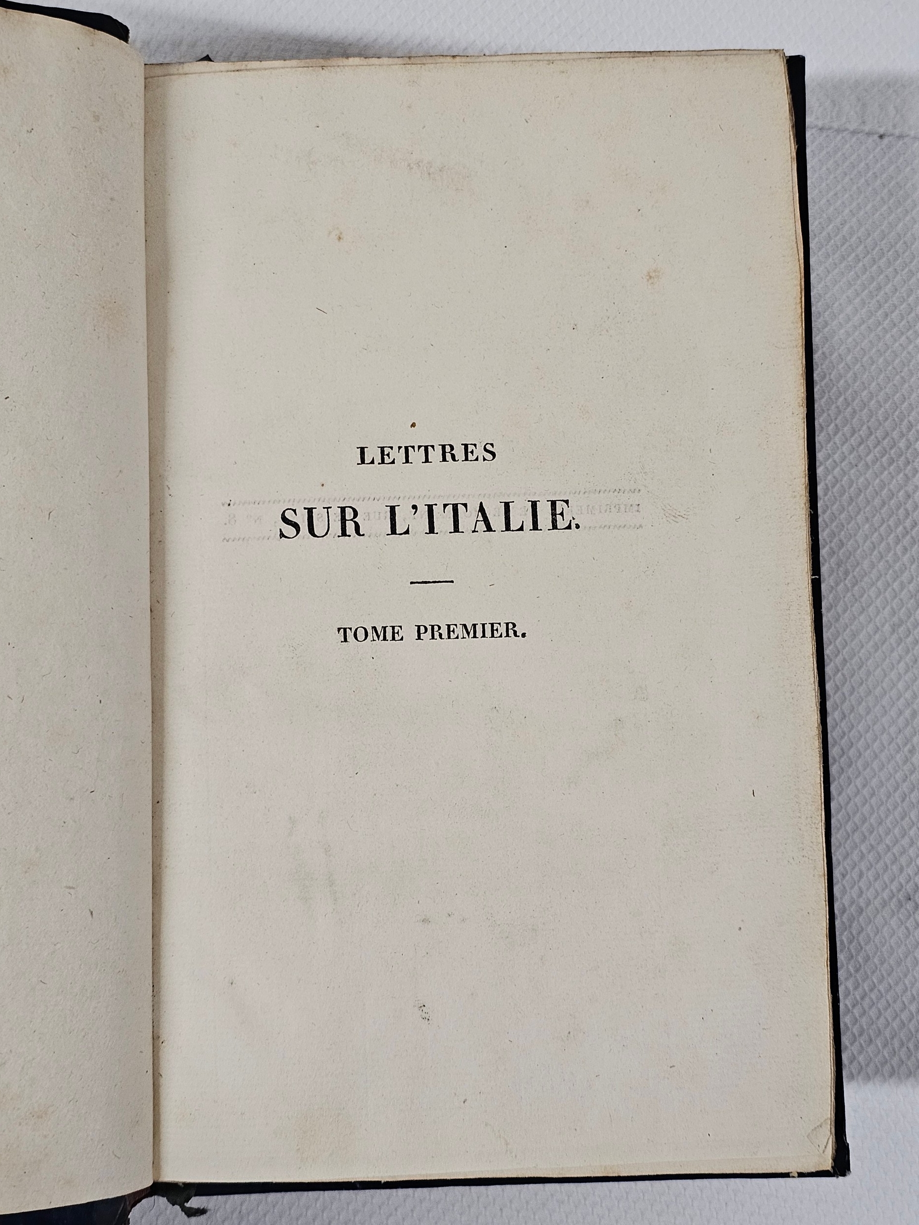 Castellan, A.L. Lettres Sur l'Italie, l'Hellespont et Constantinople. 1819. Published Paris, chez A. - Image 4 of 7