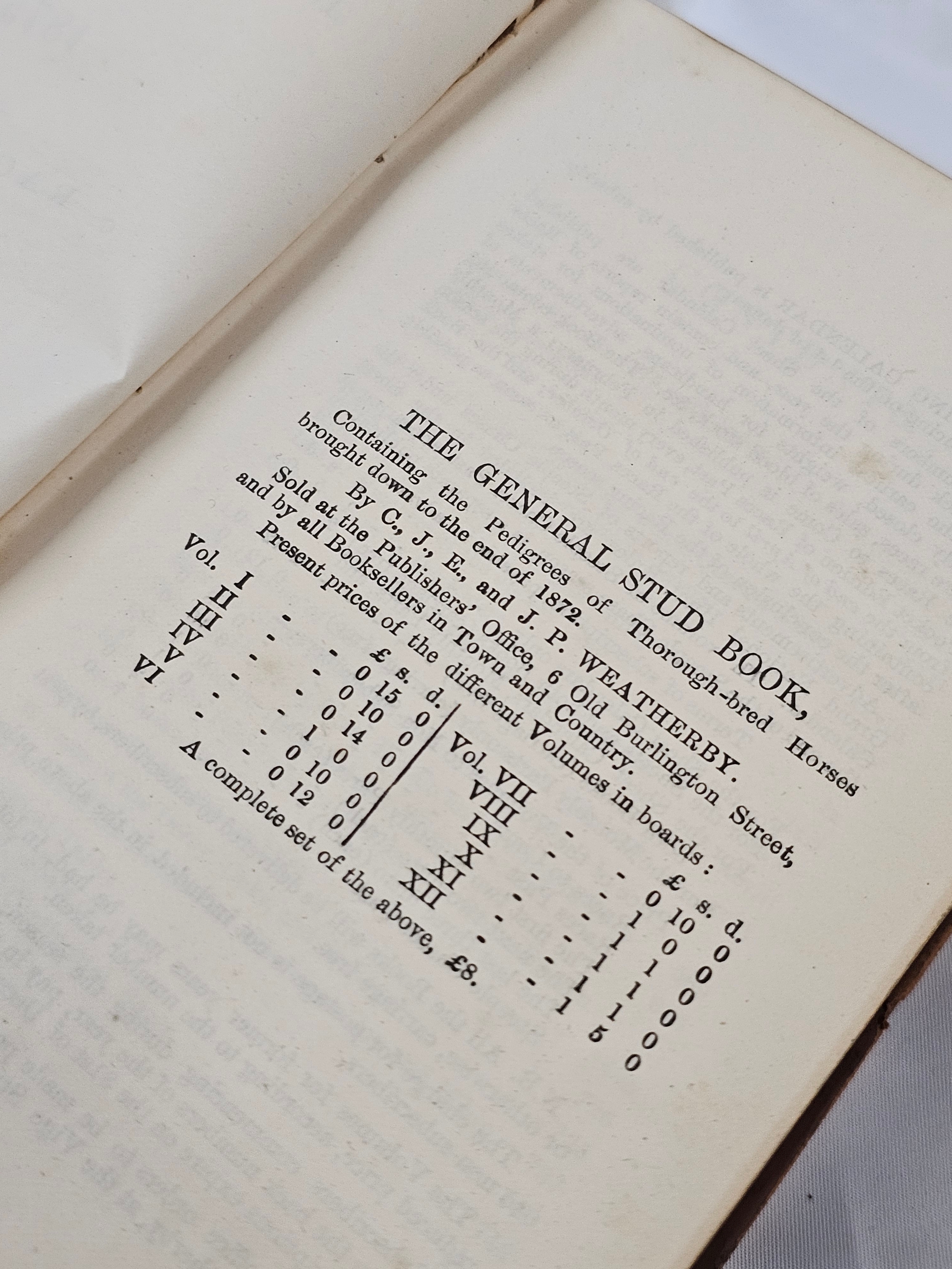 The Racing Calendar, Races Past. A collection of 28 issues dating from between 1841 to 1923. H.17 - Image 5 of 7