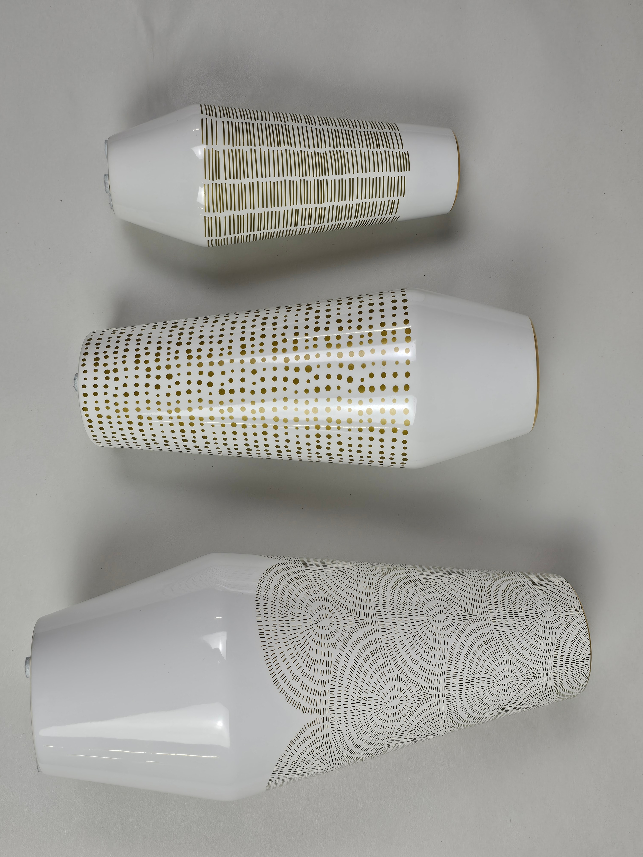 Vases, a collection of three contemporary in an art pottery style. Tallest is H.30cm. - Image 2 of 4