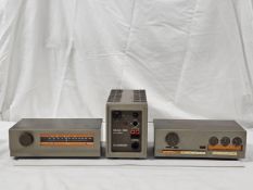 1970s Quad music system plus some cables. Quad 303 serial 27022. 33 serial 29246. FM3 serial 4323. A