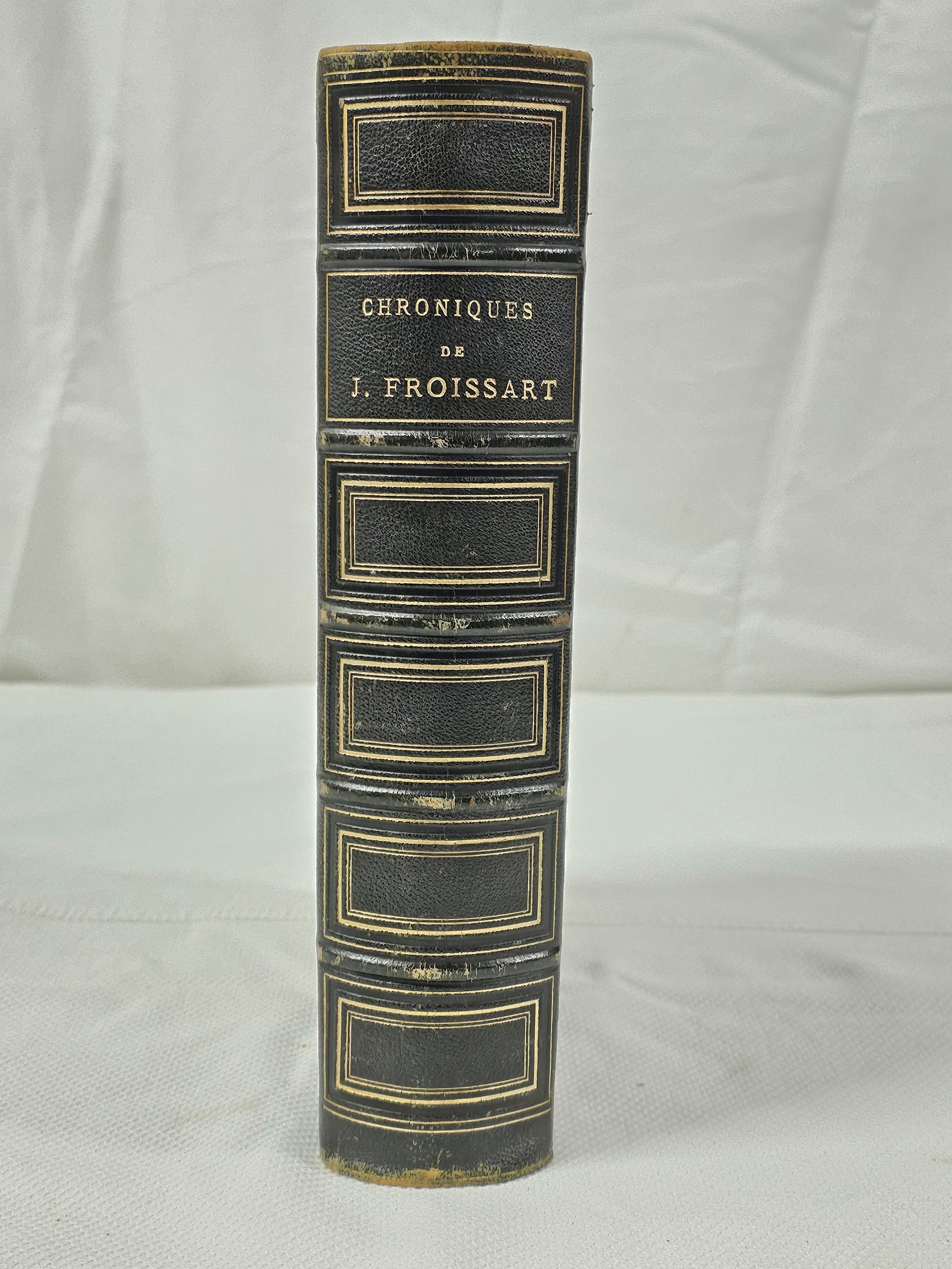 Chroniques De J. Froissart. de Witt, née Guizot. Published by Paris Librairie Hachette 1881.