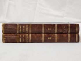 Mémoires de la Princesse Caroline. Published by Paris, by J.G. Dentu, 1813. Two Volumes.