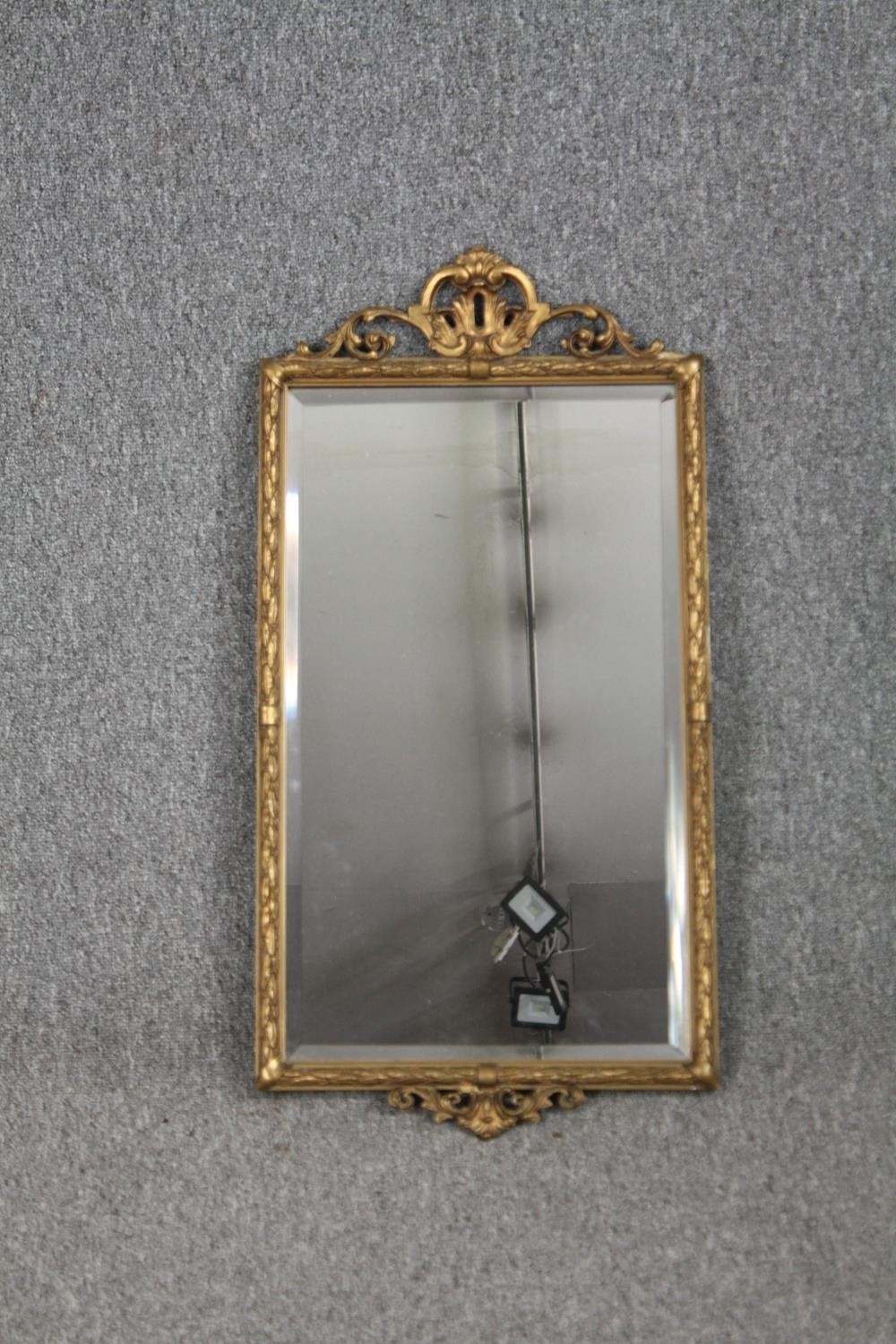 Two vintage gilt framed wall mirrors. H.67 W.50cm. - Image 2 of 7