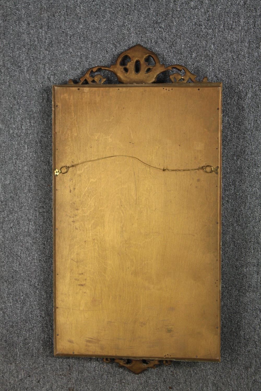 Two vintage gilt framed wall mirrors. H.67 W.50cm. - Image 7 of 7
