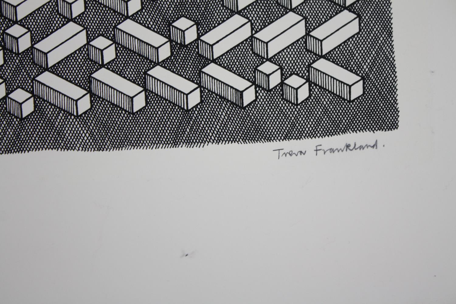 Trevor Frankland (British. 1931–2011). Lithograph. Hand signed and numbered in pencil. Number 40 - Image 3 of 5