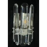 Visual Comfort & Co. crystal wall light. H.31cm.