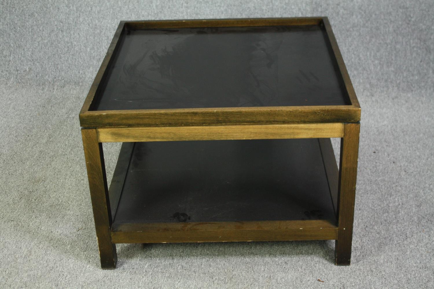 A pair of contemporary lamp tables. H.55 W.78 D.78cm. (each) - Image 3 of 6