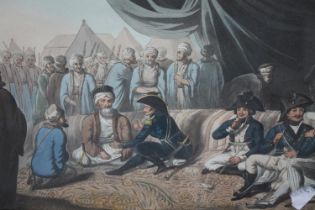 The Grand Vizier's Tent, by Francis B. Spilsbury (active 1795-1805). Hand-coloured stipple