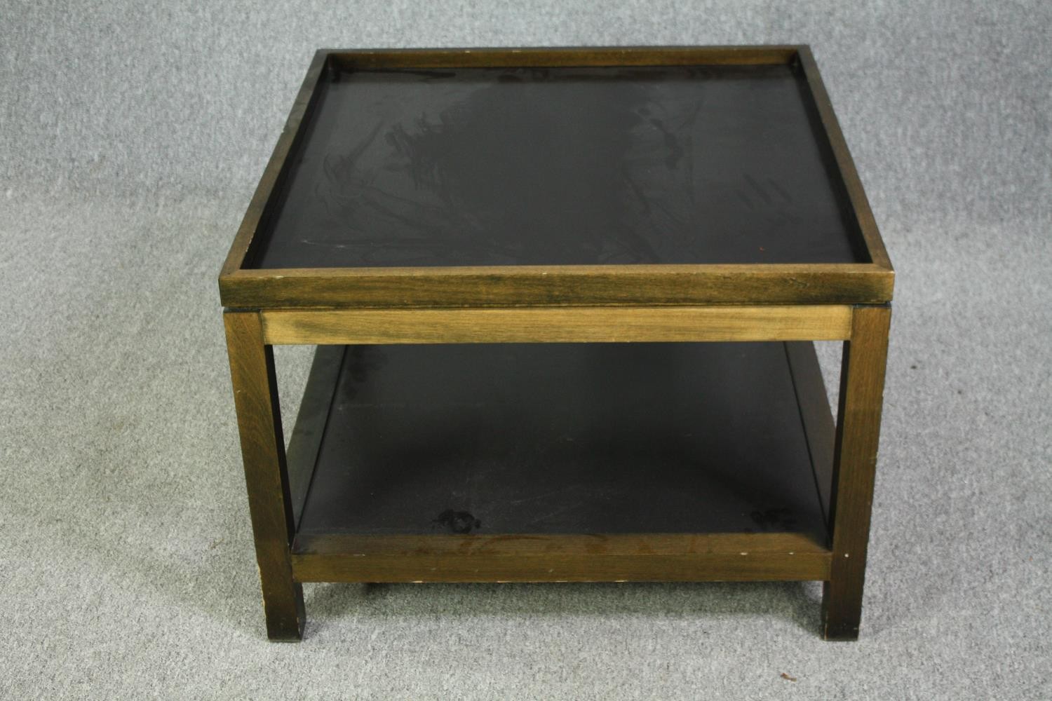 A pair of contemporary lamp tables. H.55 W.78 D.78cm. (each) - Image 4 of 6