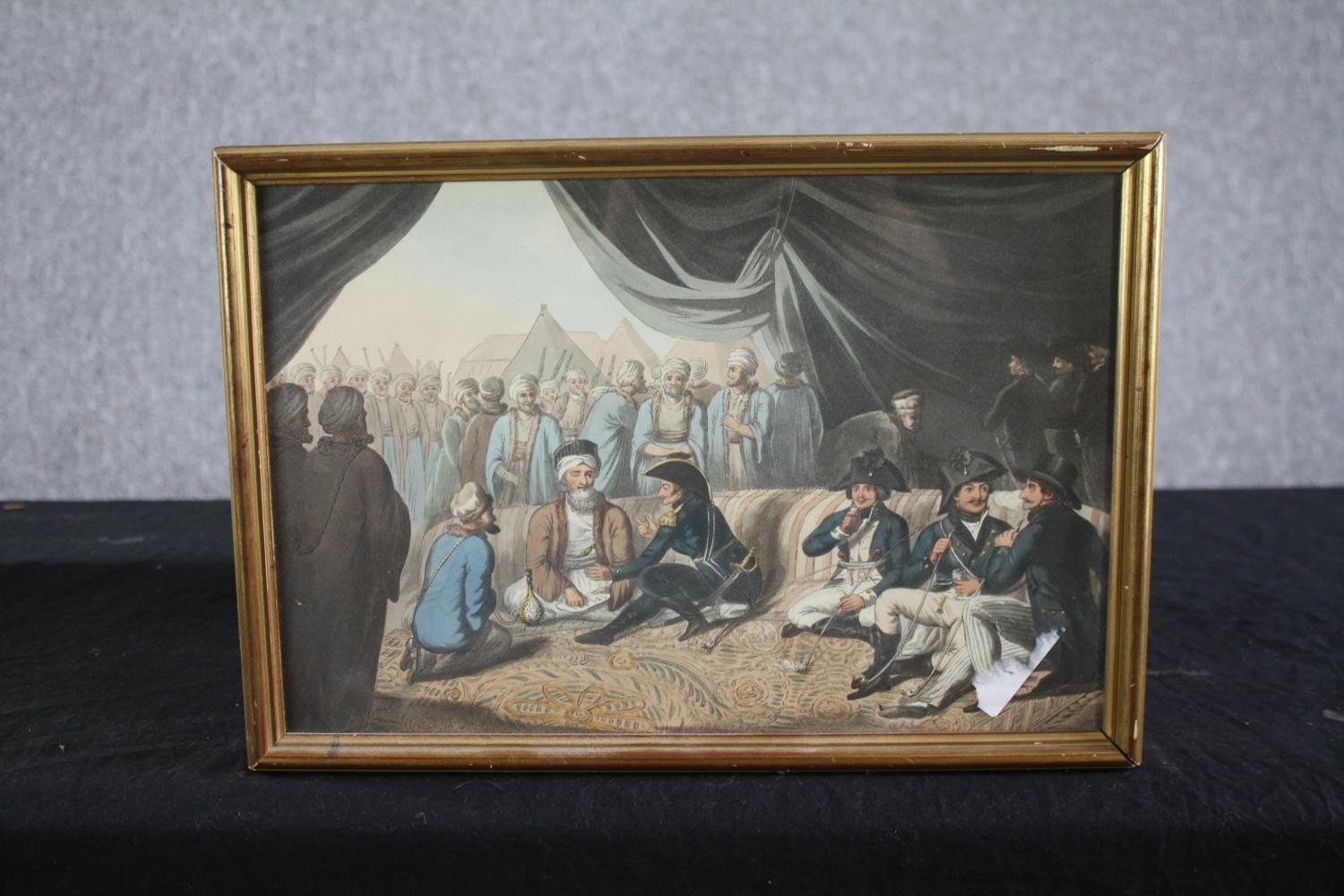 The Grand Vizier's Tent, by Francis B. Spilsbury (active 1795-1805). Hand-coloured stipple - Image 2 of 4