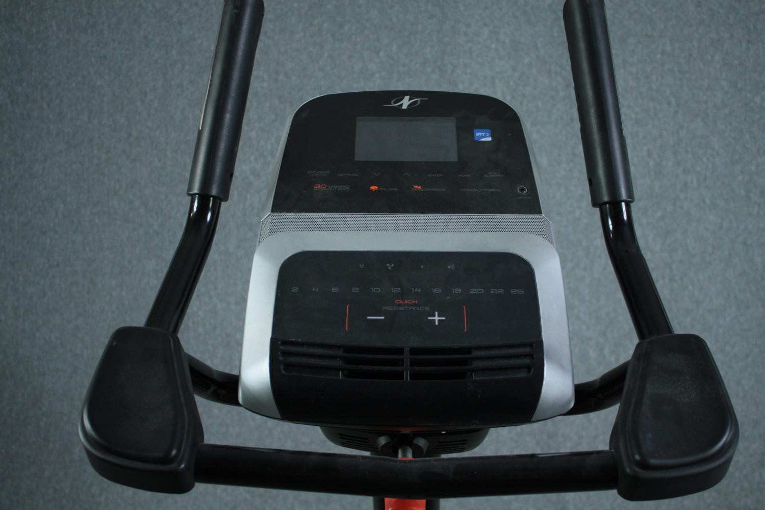 A contemporary NordicTrack exercise bike. H.160 W.110 D.31cm. - Image 5 of 7