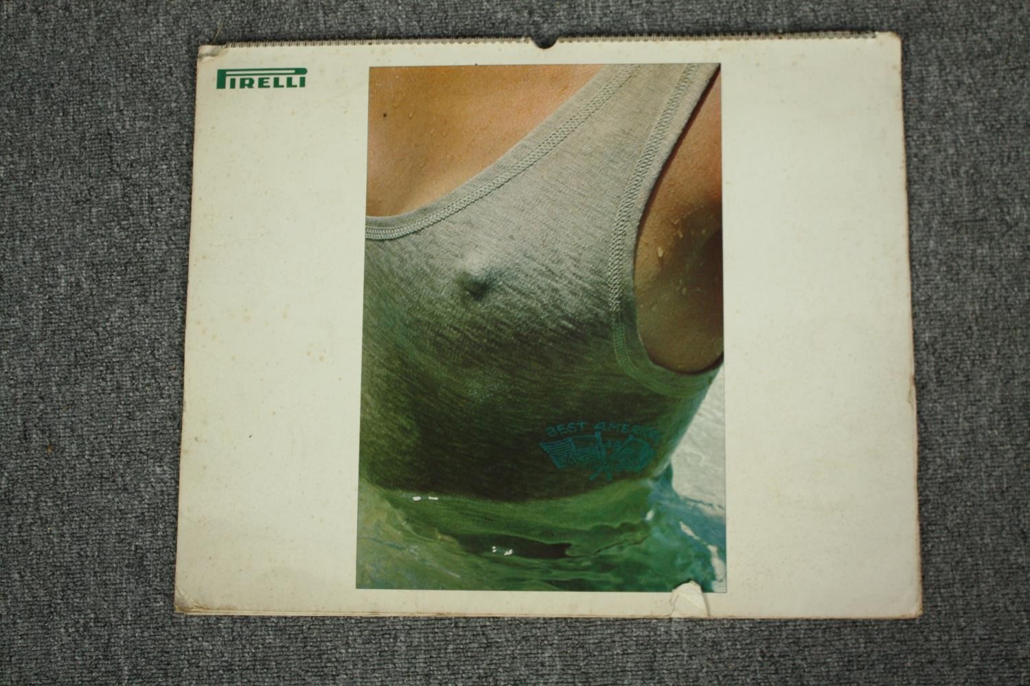 Two Pirelli calendars. 1970 and 1971. H.50 W.50cm. (largest) - Image 2 of 5