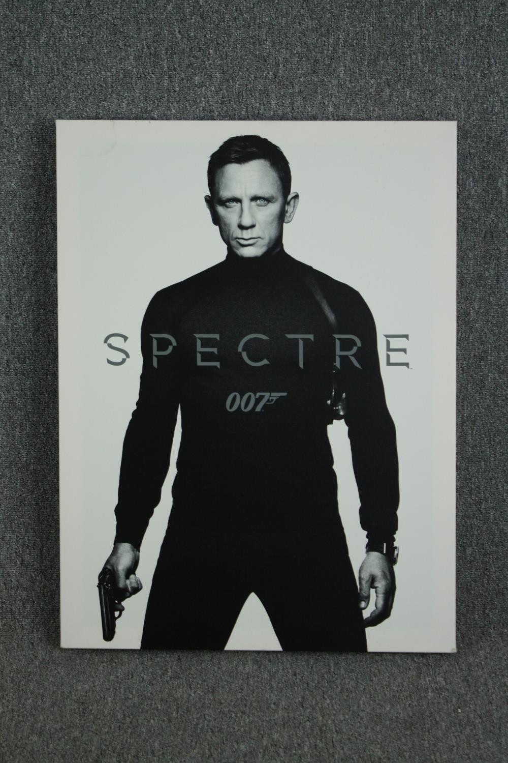 James Bond, Spectre. Movie poster printed onto stretched canvas. H.81 W.60cm. (each) - Image 2 of 3