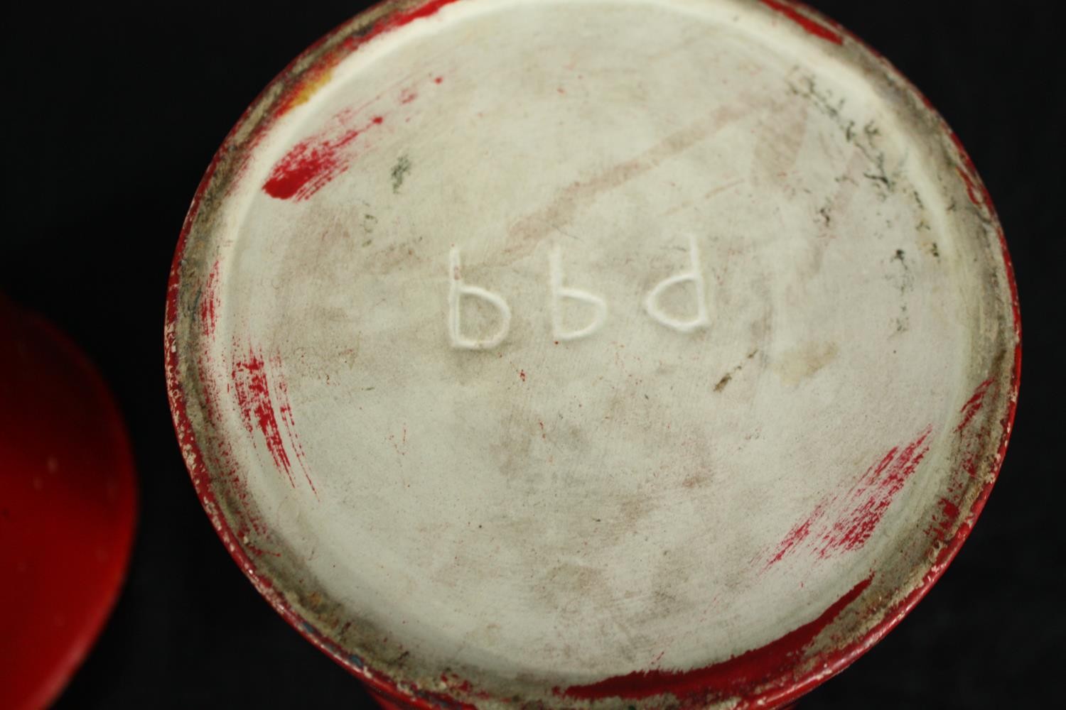 Early to mid twentieth century. Four pipe tobacco jars for shop use. Shag, Cut Cavendish, Mixture - Image 9 of 12