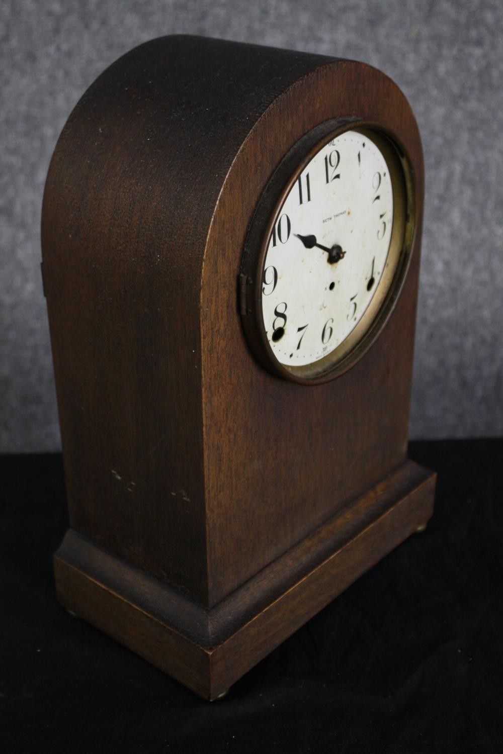 Seth Thomas Clock Company. Mantle clock. Circa 1915. Made in the USA. H.32cm. - Image 3 of 5