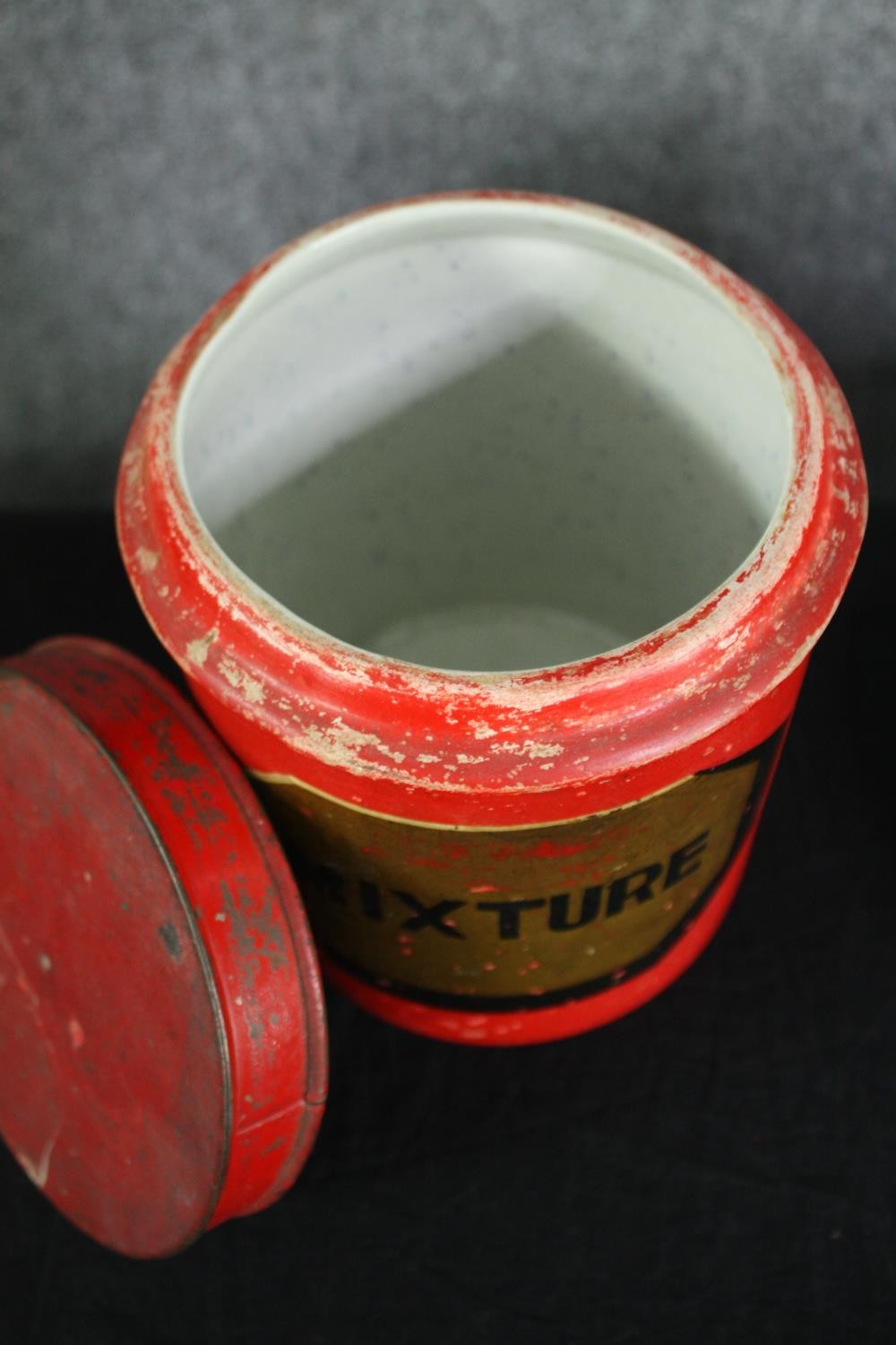 Early to mid twentieth century. Four pipe tobacco jars for shop use. Shag, Cut Cavendish, Mixture - Image 7 of 12