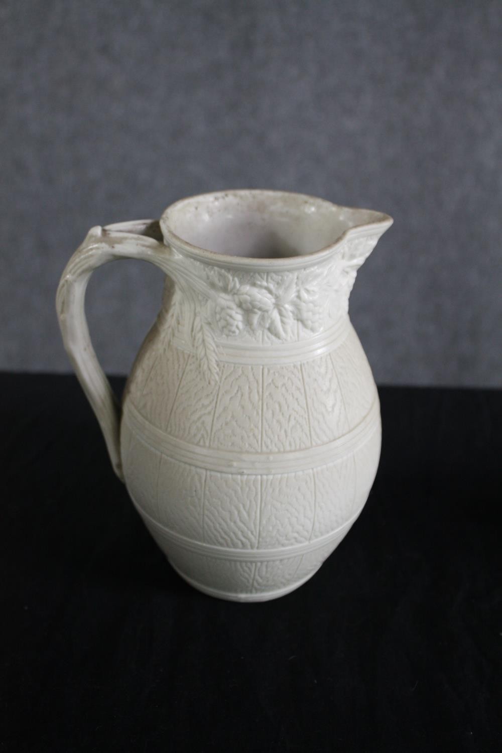 A small Liberty store dish, a pair of owl bookends, a Cobridge Alloa white jug and a sikh soldier - Image 3 of 8