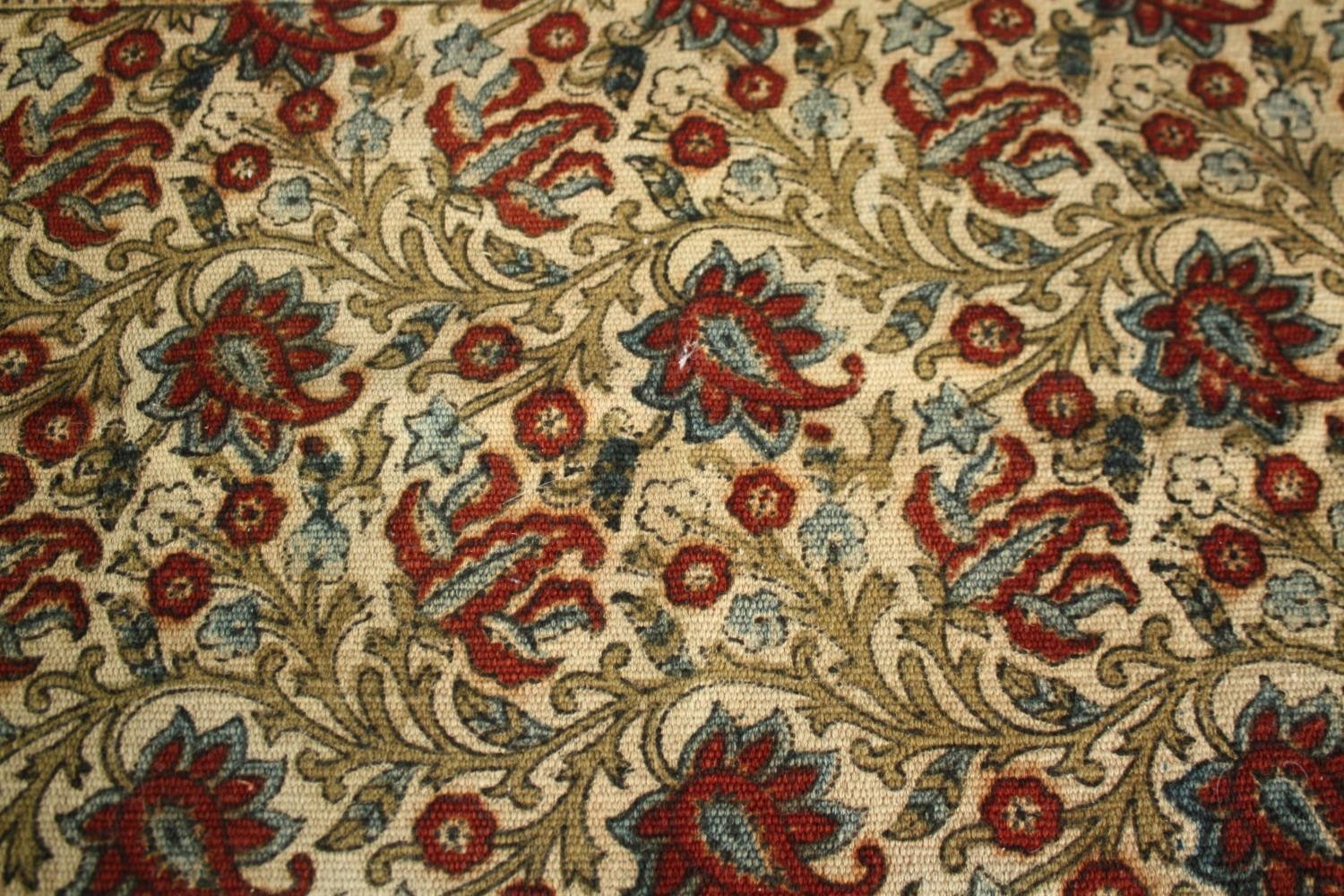 A small Chinese handmade rug. H.84 W.50cm. - Image 2 of 5