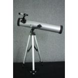 A GagaIU telescope with a 76mm aperture. A entry level or beginners telescope with refractor and